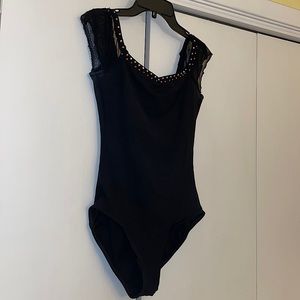 Capezio custom leotard, Swarovski